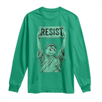 Funny Liberty Frog Meme Resist Long Sleeve Shirt Portland Frogs Protest Freedom Fighter - Wonder Print Shop