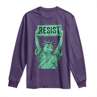Funny Liberty Frog Meme Resist Long Sleeve Shirt Portland Frogs Protest Freedom Fighter - Wonder Print Shop