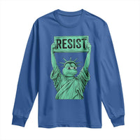 Funny Liberty Frog Meme Resist Long Sleeve Shirt Portland Frogs Protest Freedom Fighter - Wonder Print Shop