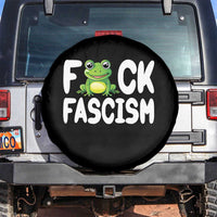 Funny Frog Fck Fascism Spare Tire Cover Resist Protest Human Rights - Wonder Print Shop