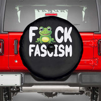 Funny Frog Fck Fascism Spare Tire Cover Resist Protest Human Rights - Wonder Print Shop