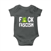 Funny Frog Fck Fascism Baby Onesie Resist Protest Human Rights - Wonder Print Shop