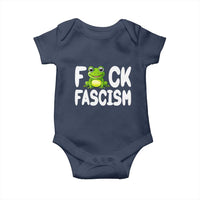 Funny Frog Fck Fascism Baby Onesie Resist Protest Human Rights - Wonder Print Shop