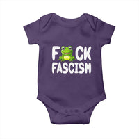 Funny Frog Fck Fascism Baby Onesie Resist Protest Human Rights - Wonder Print Shop