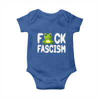 Funny Frog Fck Fascism Baby Onesie Resist Protest Human Rights - Wonder Print Shop