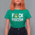 Funny Frog Fck Fascism T Shirt For Women Resist Protest Human Rights - Wonder Print Shop