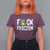 Funny Frog Fck Fascism T Shirt For Women Resist Protest Human Rights - Wonder Print Shop