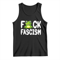 Funny Frog Fck Fascism Tank Top Resist Protest Human Rights - Wonder Print Shop