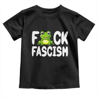 Funny Frog Fck Fascism Toddler T Shirt Resist Protest Human Rights - Wonder Print Shop