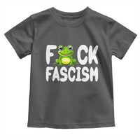 Funny Frog Fck Fascism Toddler T Shirt Resist Protest Human Rights - Wonder Print Shop
