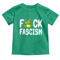 Funny Frog Fck Fascism Toddler T Shirt Resist Protest Human Rights - Wonder Print Shop
