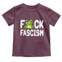 Funny Frog Fck Fascism Toddler T Shirt Resist Protest Human Rights - Wonder Print Shop