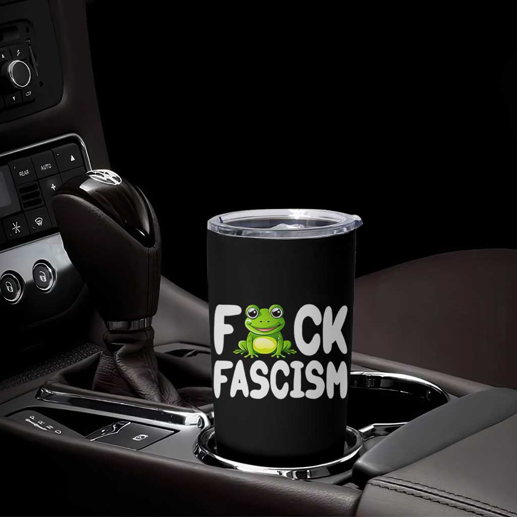 Funny Frog Fck Fascism Tumbler Cup Resist Protest Human Rights - Wonder Print Shop