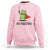 Funny Huzzah Frog Sweatshirt Im Frogtifa Knight Resist Protest - Wonder Print Shop