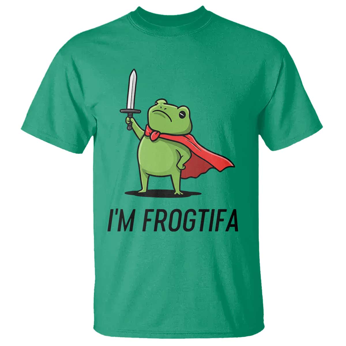 Funny Huzzah Frog T Shirt Im Frogtifa Knight Resist Protest - Wonder Print Shop