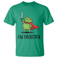 Funny Huzzah Frog T Shirt Im Frogtifa Knight Resist Protest - Wonder Print Shop