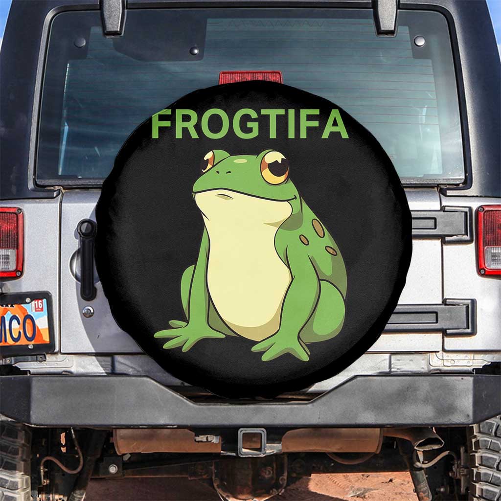 Funny Frogtifa Spare Tire Cover Resist Frog Protest Against Fascism - Wonder Print Shop