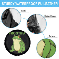 Funny Frogtifa Spare Tire Cover Resist Frog Protest Against Fascism - Wonder Print Shop