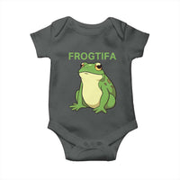 Funny Frogtifa Baby Onesie Resist Frog Protest Against Fascism - Wonder Print Shop