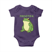 Funny Frogtifa Baby Onesie Resist Frog Protest Against Fascism - Wonder Print Shop