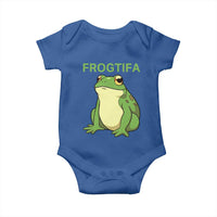Funny Frogtifa Baby Onesie Resist Frog Protest Against Fascism - Wonder Print Shop