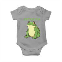 Funny Frogtifa Baby Onesie Resist Frog Protest Against Fascism - Wonder Print Shop