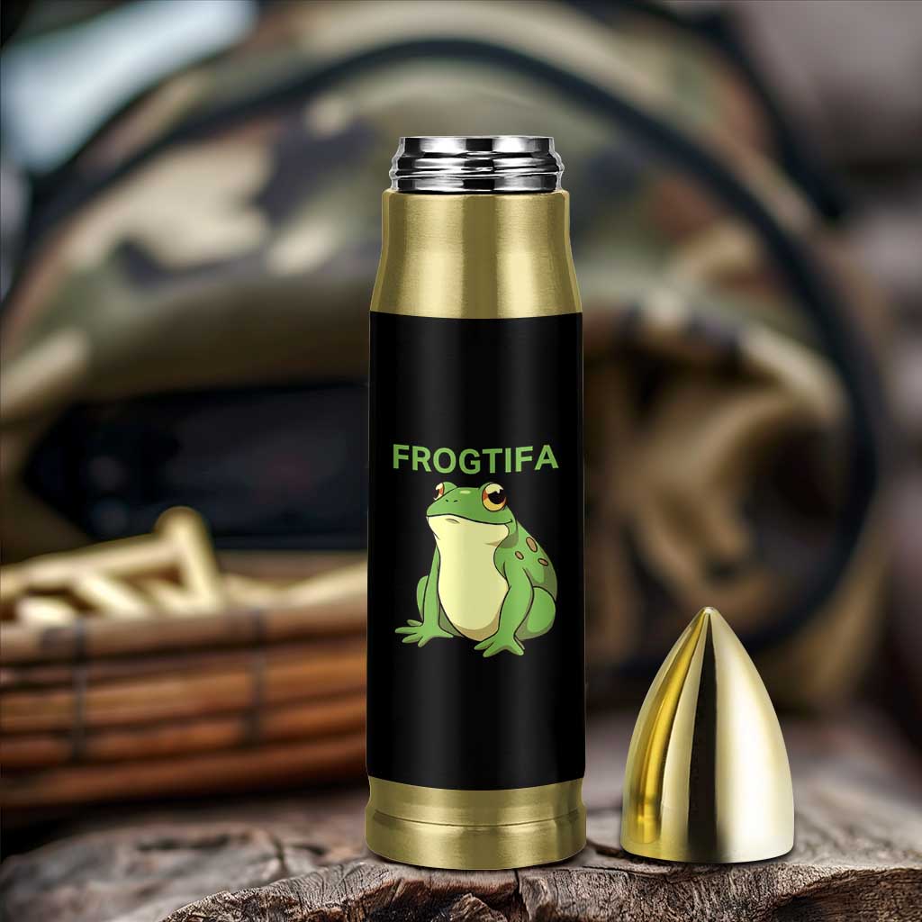 Funny Frogtifa Bullet Tumbler Resist Frog Protest Against Fascism - Wonder Print Shop