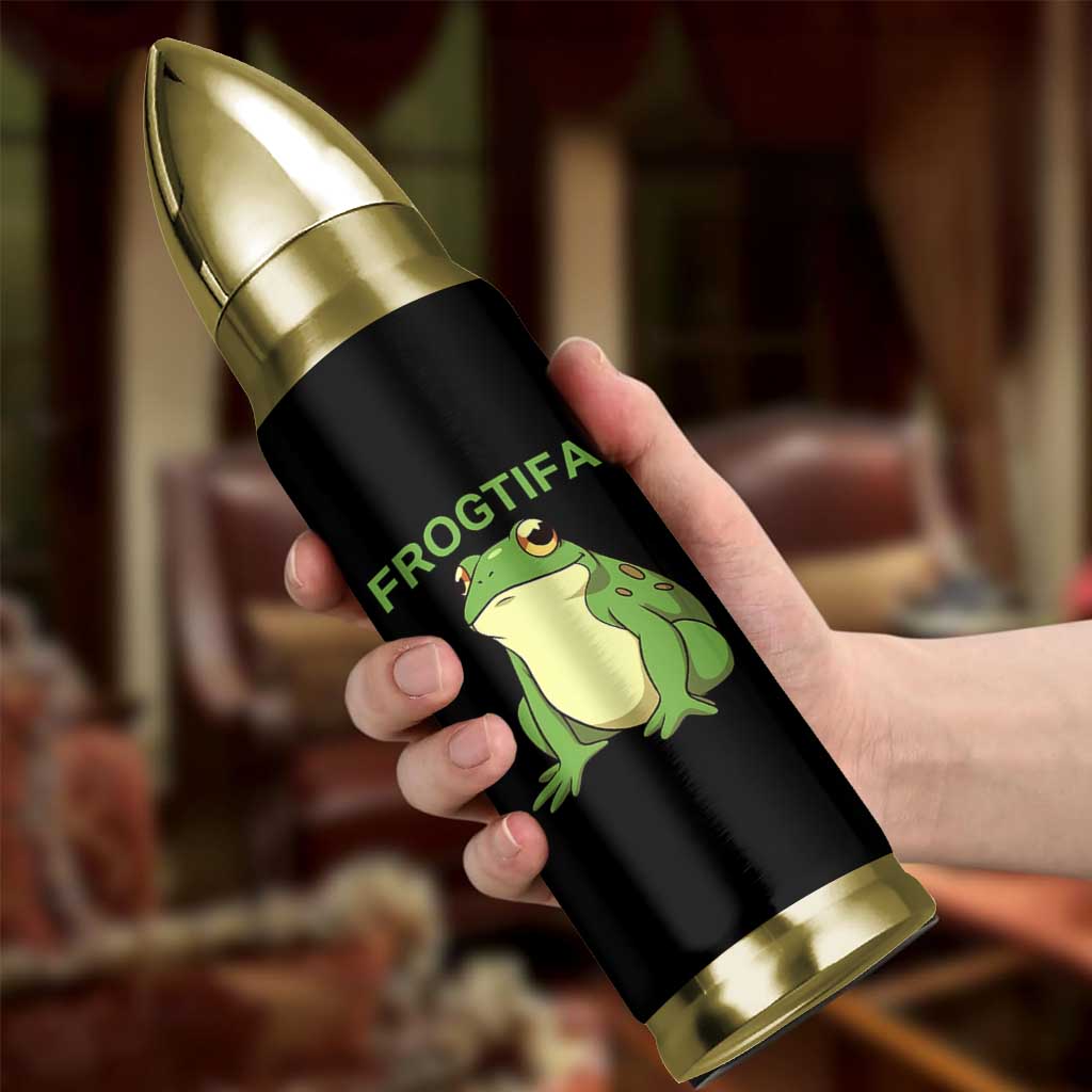 Funny Frogtifa Bullet Tumbler Resist Frog Protest Against Fascism - Wonder Print Shop
