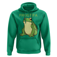 Funny Frogtifa Hoodie Resist Frog Protest Against Fascism - Wonder Print Shop
