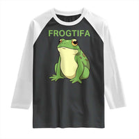 Funny Frogtifa Raglan Shirt Resist Frog Protest Against Fascism - Wonder Print Shop