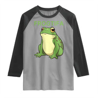 Funny Frogtifa Raglan Shirt Resist Frog Protest Against Fascism - Wonder Print Shop