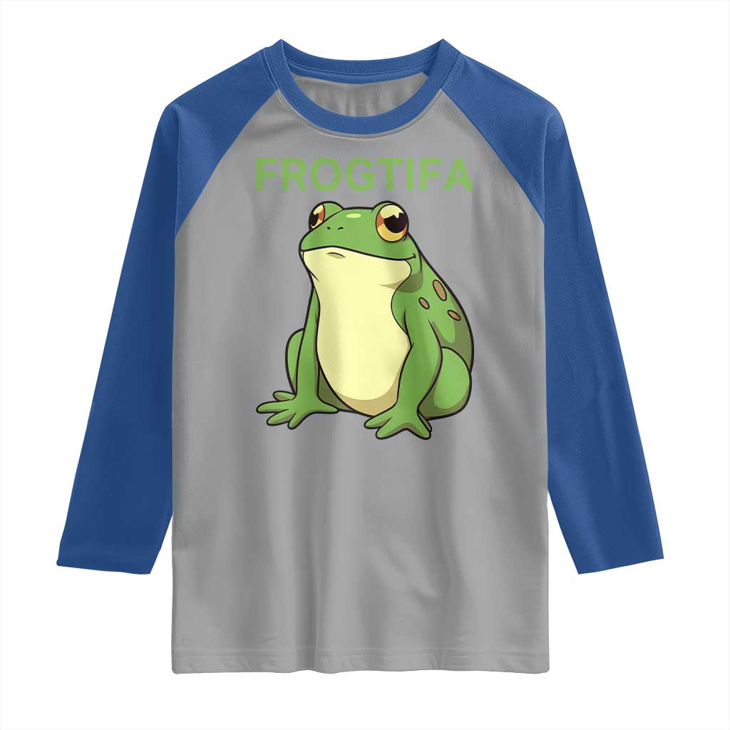 Funny Frogtifa Raglan Shirt Resist Frog Protest Against Fascism - Wonder Print Shop