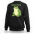 Funny Frogtifa Sweatshirt Resist Frog Protest Against Fascism - Wonder Print Shop
