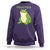 Funny Frogtifa Sweatshirt Resist Frog Protest Against Fascism - Wonder Print Shop