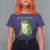 Funny Frogtifa T Shirt For Women Resist Frog Protest Against Fascism - Wonder Print Shop