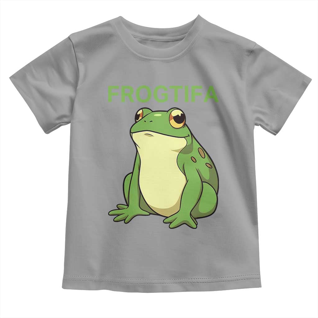Funny Frogtifa Toddler T Shirt Resist Frog Protest Against Fascism - Wonder Print Shop