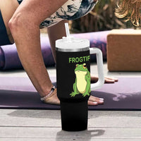 Funny Frogtifa Tumbler With Handle Resist Frog Protest Against Fascism - Wonder Print Shop