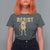 Frog Resist T Shirt For Women Raised Fist Protest Fighter Retro Graphic - Wonder Print Shop