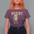 Frog Resist T Shirt For Women Raised Fist Protest Fighter Retro Graphic - Wonder Print Shop