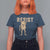Frog Resist T Shirt For Women Raised Fist Protest Fighter Retro Graphic - Wonder Print Shop