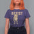 Frog Resist T Shirt For Women Raised Fist Protest Fighter Retro Graphic - Wonder Print Shop