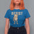 Frog Resist T Shirt For Women Raised Fist Protest Fighter Retro Graphic - Wonder Print Shop