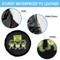 We Are All Frog Spare Tire Cover Frogs Protest Together Strong - Wonder Print Shop