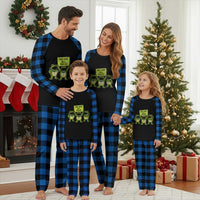 We Are All Frog Plaid Pajama Set Frogs Protest Together Strong - Wonder Print Shop
