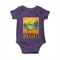 Resist Frog Graphic Baby Onesie Protest Stand Against Fascism - Wonder Print Shop