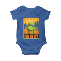 Resist Frog Graphic Baby Onesie Protest Stand Against Fascism - Wonder Print Shop