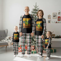 Resist Frog Graphic Plaid Pajama Set Protest Stand Against Fascism - Wonder Print Shop