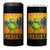 Resist Frog Graphic 4 in 1 Can Cooler Tumbler Protest Stand Against Fascism - Wonder Print Shop