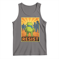 Resist Frog Graphic Tank Top Protest Stand Against Fascism - Wonder Print Shop