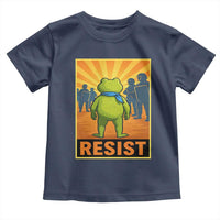 Resist Frog Graphic Toddler T Shirt Protest Stand Against Fascism - Wonder Print Shop